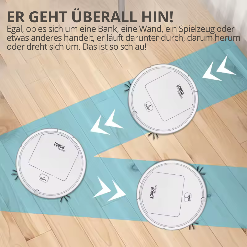 RobotSweeper™ | Immer ein sauberes Haus, ohne dass Sie etwas dafür tun müssen