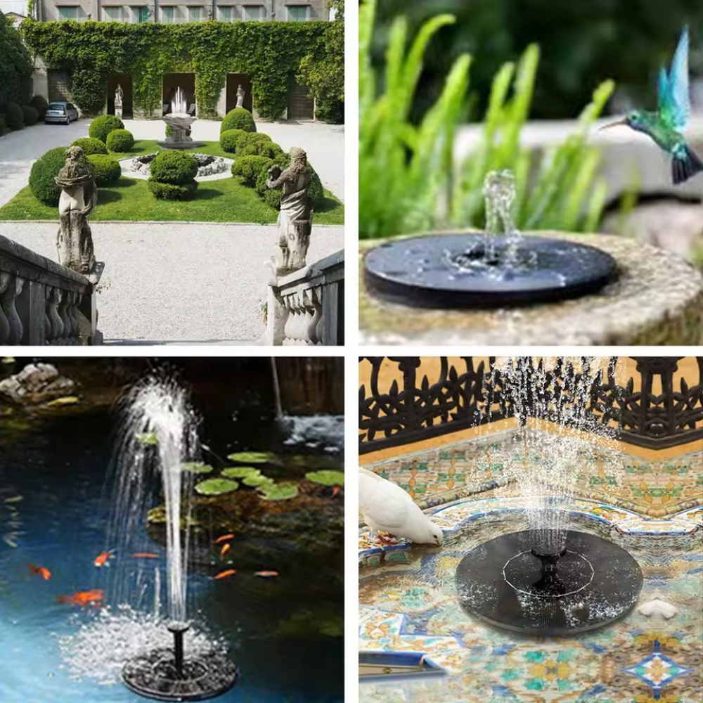 MagicFountain™ | Bringen Sie Leben in Ihren Garten, Balkon oder Teich