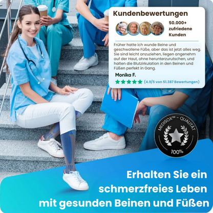 MediSox™ - Kompressionssocken für schmerzfreie Beine und Füße